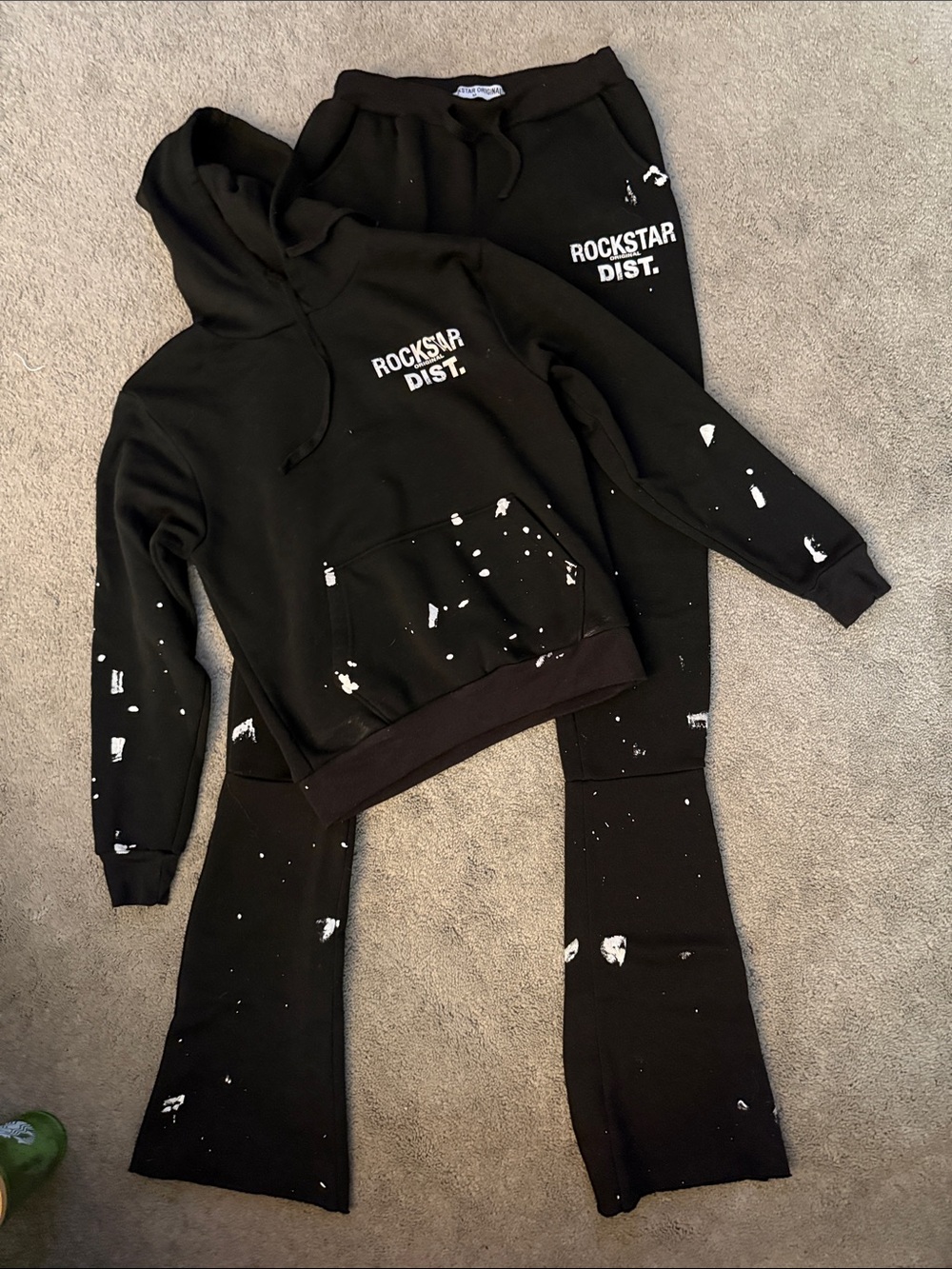 Women’s Black Hoodie & Jogger Set